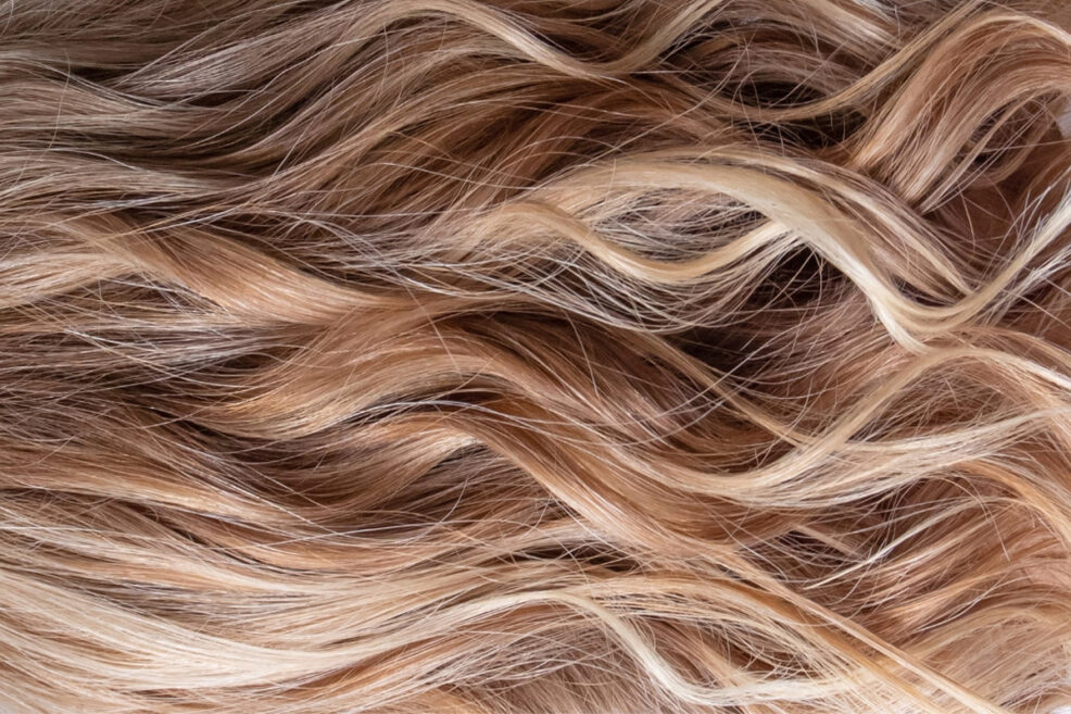 karmelowy blond