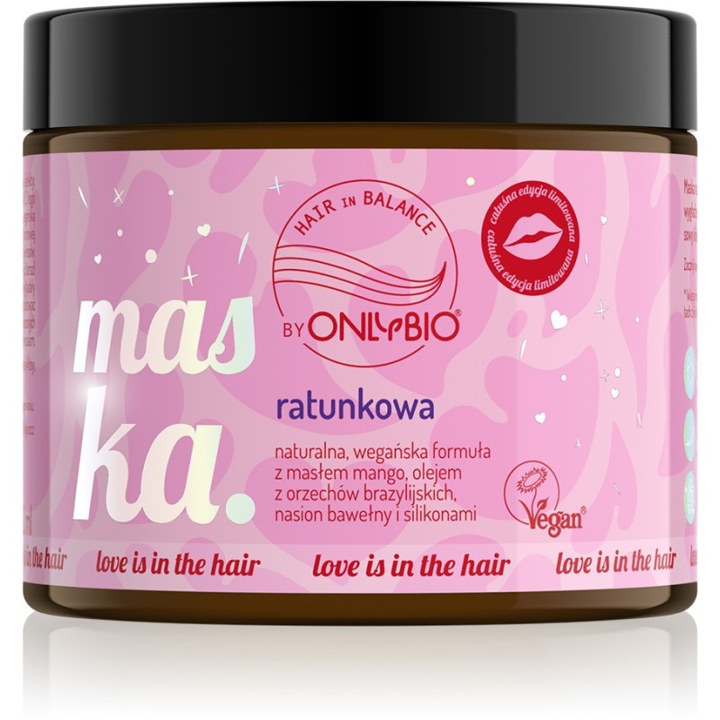 HAIR IN BALANCE BY ONLYBIO LOVE HAIR Maska ratunkowa 200 ml