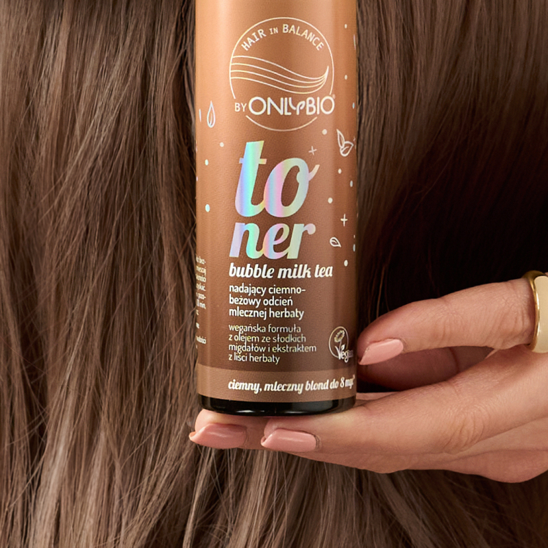 Hair in Balance by ONLYBIO Toner Bubble Milk Tea 100 ml