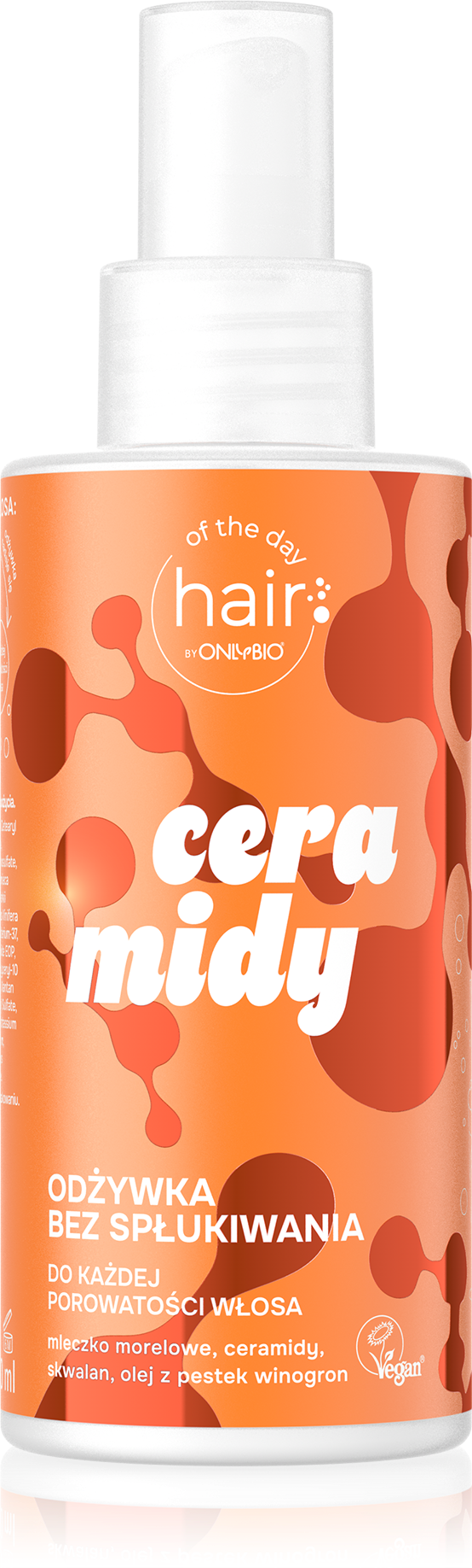 onlybio hair of the day ceramidy odżywka bez spłukiwania