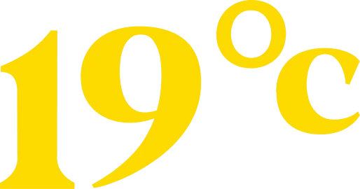 19°C